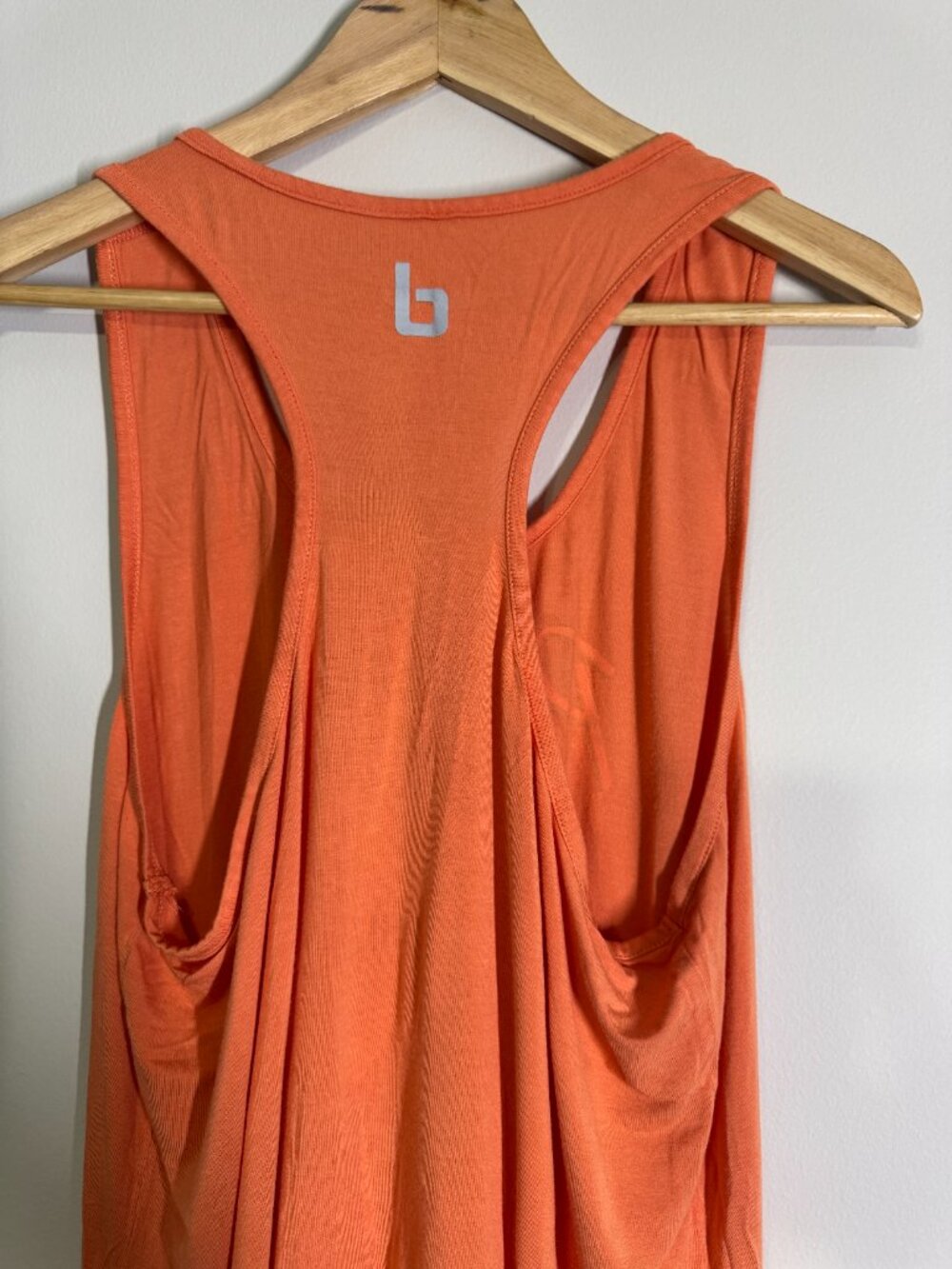 Burn Boot Camp "Positive Vibes RacerBack Women's Tank Top XL Orange - Picture 4 of 6